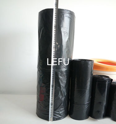 Custom Order Accepted Extra Strong Black LDPE Plastic Garbage Bags for Constructive Wastes