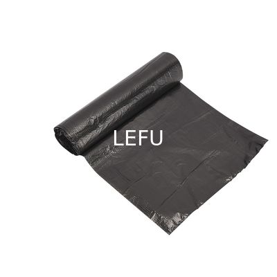 HDPE/LDPE/LLDPE Drawstring Household Drawstring Bin Liner For Industrial Garbage Trash Bag