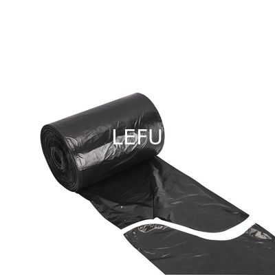 HDPE/LDPE/LLDPE Drawstring Household Drawstring Bin Liner For Industrial Garbage Trash Bag