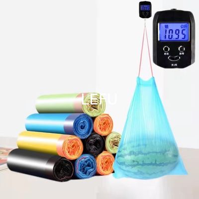 Household Environmentally Friendly Drawstring Garbage Bag with Hand Held Pull Rope