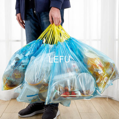 Tas Sampah Plastik Berlogo Disesuaikan Untuk Pengumpulan Sampah yang Nyaman