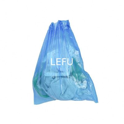 Customed 13 Gallon Trash Bags Drawstring Heavy Duty Clear Garbage Bag PE Stand Up Pouch Plastic GREEN