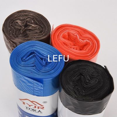Customed 13 Gallon Trash Bags Drawstring Heavy Duty Clear Garbage Bag PE Stand Up Pouch Plastic GREEN