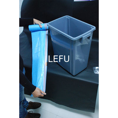 Transparent Color Garbage Bags Drawstring Customized For Kitchen Bedroom And Toilet