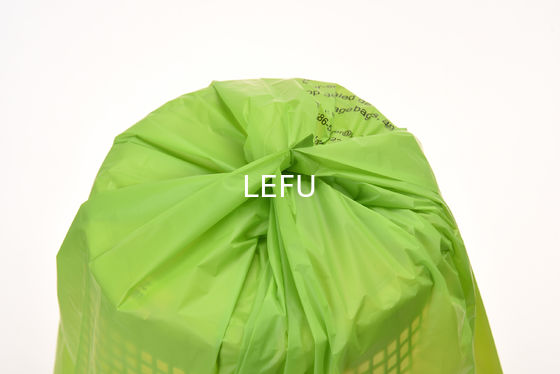 Certificate OK Compost 100% Compostable Biodegradable Cornstarch Garbage Bags Made