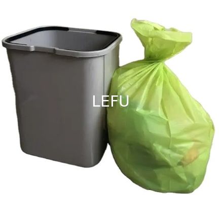 Größe Erweiterte biologisch abbaubare Müllsäcke für Badezimmer Schlafzimmer Büro Küche Mülltonne Beige