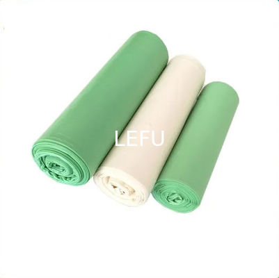 مواد بازیافت شده کیف بلند ایستاده Eco Bio PLA کیسه های تی شرت تجزیه پذیر