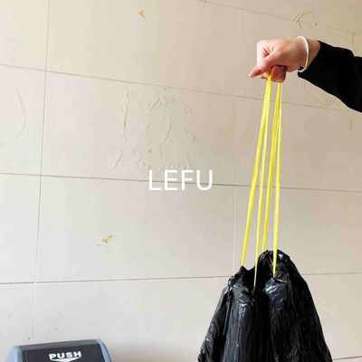 Food Packaging Made Easy with This Drawstring Garbage Bag Durable and Portable Design