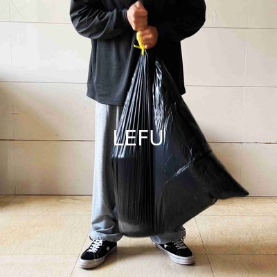 Food Packaging Made Easy with This Drawstring Garbage Bag Durable and Portable Design