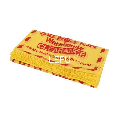 HDPE Custom Pattern Widen Handle T Shirt Plastic Bag For Food Waste And Disposal