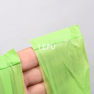 Household Products Packaging Biodegradable Cornstarch Shopping Bag with Customized Size