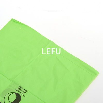 Household Products Packaging Biodegradable Cornstarch Shopping Bag with Customized Size