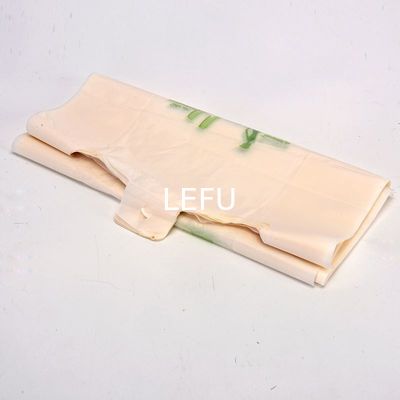 Green Garbage Bags made from Modified Corn Starch for Domestic Flat top T-shirt Roll