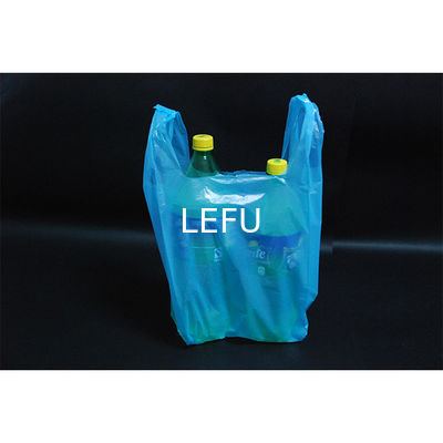 Pulp Moulding Plastic T Shirt Bag For Supermarket And Shopping Eco Friendly Material