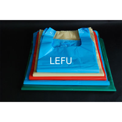 Pulp Moulding Plastic T Shirt Bag For Supermarket And Shopping Eco Friendly Material