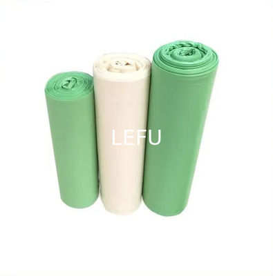 Eco Friendly Supermarket Shopping Square Bottom Handle Plastic Biodegradable Bag Of Daily Necessities