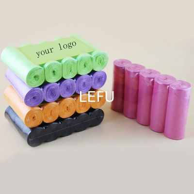 OEM Accepted Compostable Cornstarch Biodegradable T Shirt Bags For Garbage