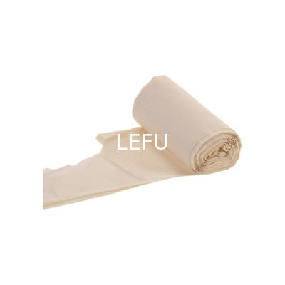 Green White Biodegradable Plastic Bags Transparent Thickness Custom Compostable Clear Bags