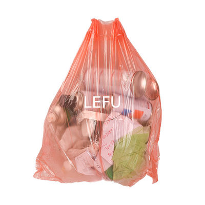 Convenient Disposable Plastic Drawstring Garbage Bag for Can Liners in HDPE Material