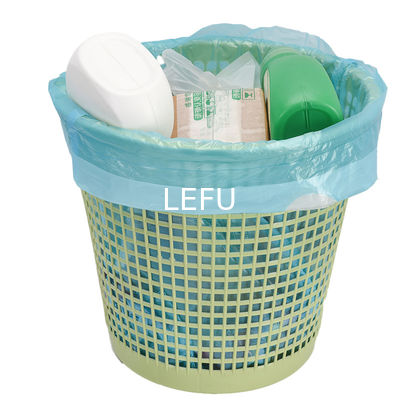 Convenient Disposable Plastic Drawstring Garbage Bag for Can Liners in HDPE Material