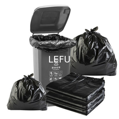 Bottom Gusset Bag Industrial Strength Plastic Drum Liners for Heavy Duty Trash Packing