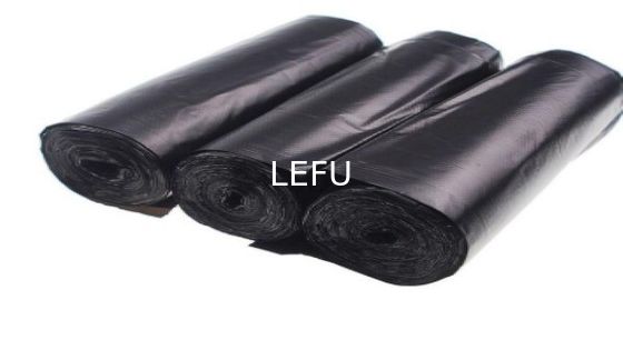 Bottom Gusset Bag Industrial Strength Plastic Drum Liners for Heavy Duty Trash Packing