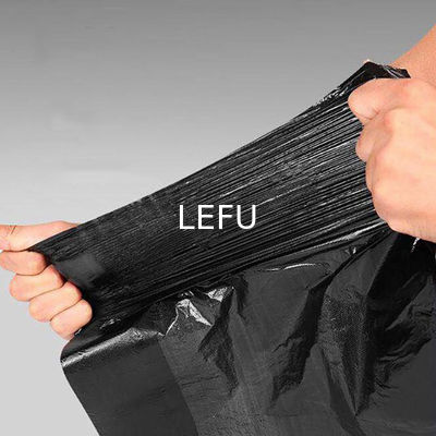 Bottom Gusset Bag Industrial Strength Plastic Drum Liners for Heavy Duty Trash Packing