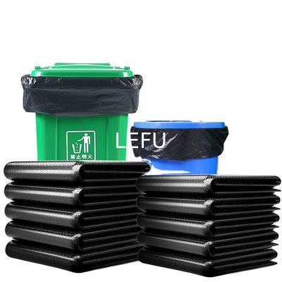 Industrial Heavy Duty Black Garbage Bags for Outdoor Trash Can Liners Household Products