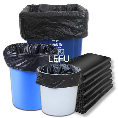 Industrial Heavy Duty Black Garbage Bags for Outdoor Trash Can Liners Household Products