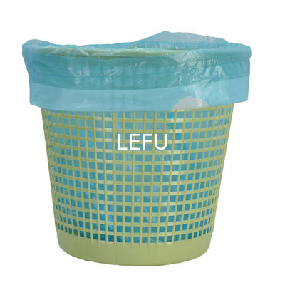 Package alimentaire sac à ordures à corde à tirer avec design de cheveux droits et imprimante flexo