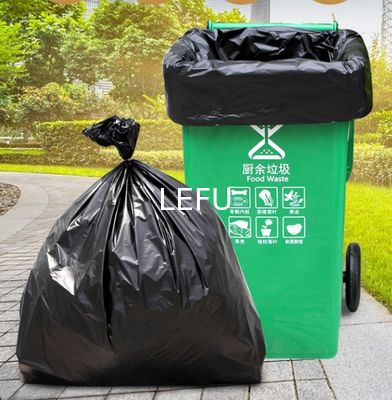 Industrial Heavy Duty Black Garbage Bags for Outdoor Trash Can Liners Household Products