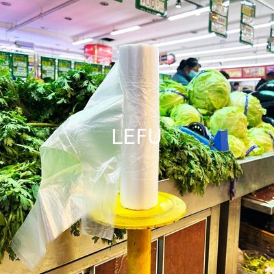 Embossing Surface PE Plastic Food Bags On A Roll For Food Storage And Packaging