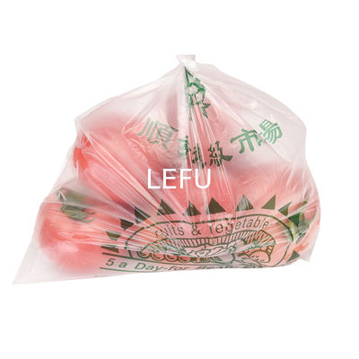 Clear Food Packing Flat Poly Bags On Rolls Bio Degradable HDPE Material And Thickness 5-100 Mic