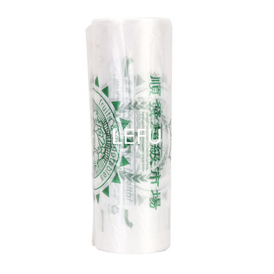 Clear Plastic High Pressure PE Flat Plastic Bags Produce Bag On Roll Customized Logo Option