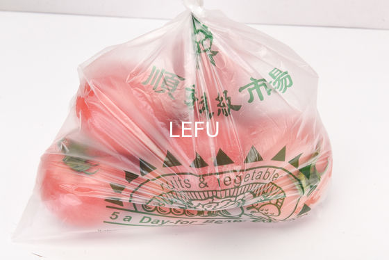 Amostragem Chovyting Sacos planos de plástico exclusivos Pacote de proteção de frescura Frutas e vegetais Saco de plástico em rolos