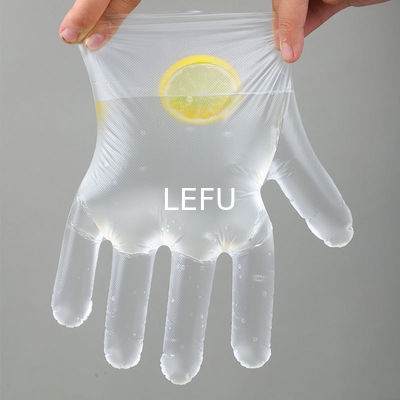 Transparent Disposable Food Safe Gloves Customized Thickness And Exclusive Customization