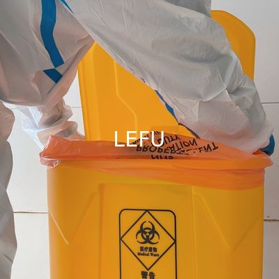 Square Bottom Bag GRS Heavy Duty Large Garbage Bags For Waste Management