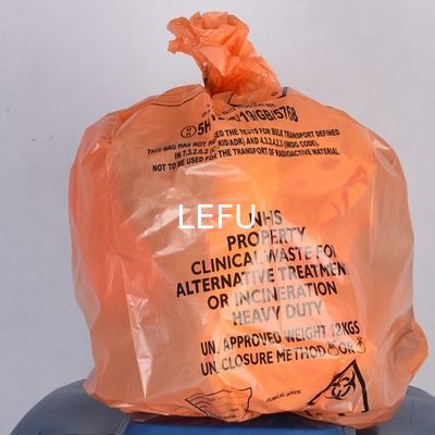Square Bottom Bag GRS Heavy Duty Large Garbage Bags For Waste Management
