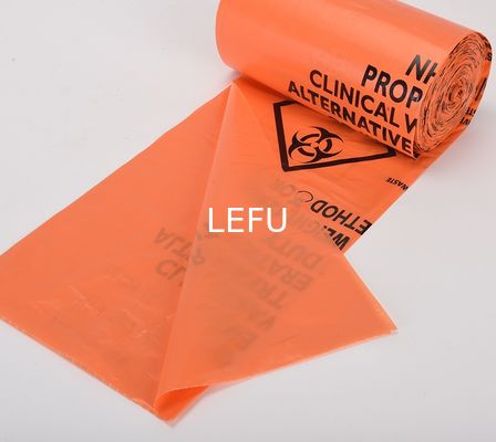 Square Bottom Bag GRS Heavy Duty Large Garbage Bags For Waste Management