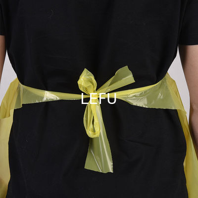 Disposable Plastic Apron Without Sleeves For Countertop Room Space Pe Apron
