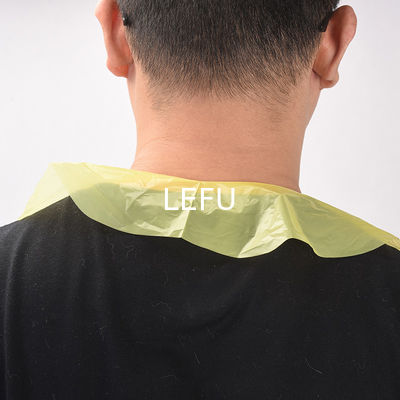 Disposable Plastic Apron Without Sleeves For Countertop Room Space Pe Apron