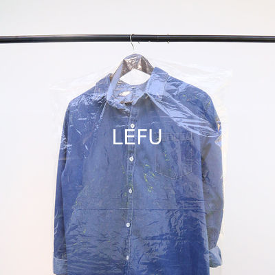 Waterproof Dustproof Plastic Garment Packaging Bags for Suit and Dress Storage OEM