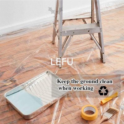 Portable Transparent Chair Furniture Sofa Dust Cover with Green and Customized Logo