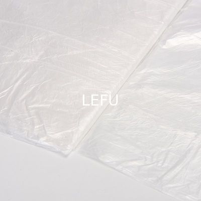 5.5-12.5 micron Thickness Table Plastic Dust Cover For Transparent Disposable Furniture