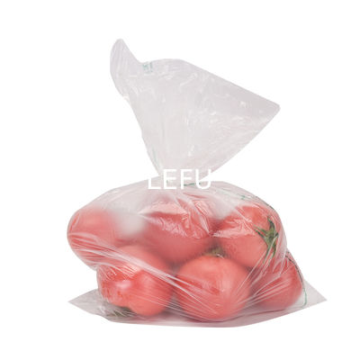 Transparent HDPE Plastic Food Roll Packaging Bags Customized Advantageous