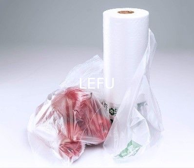 HDPE Fruit And Veg Bags On A Roll For Bakery Snack Grocery Bags 5-40 Mic Thickness