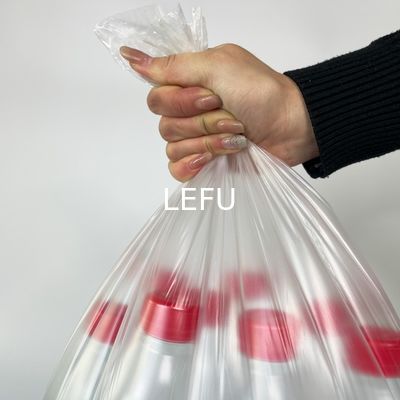 Beige Produce Bags On A Roll For Household Keep Fruits And Vegetables Fresh In Freezer Packaging