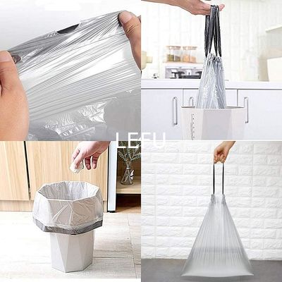 Industrial Household Black Coreless Roll Can Liners For 4 8 13 20 30 Gallon Trash Bags