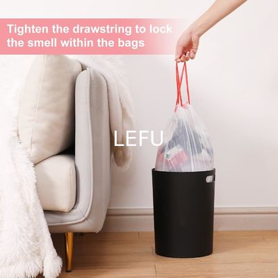 Industrial Household Black Coreless Roll Can Liners For 4 8 13 20 30 Gallon Trash Bags