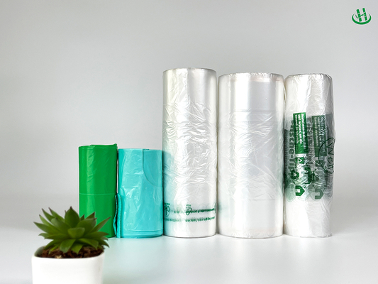 Custom 13 Gallon Star Seal Trash Bags Plastic Packaging in Various Sizes Available